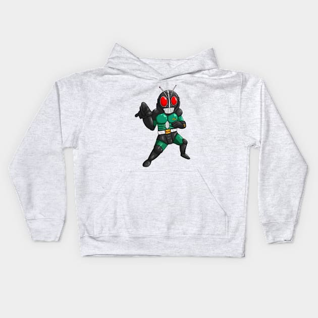 Kamen Rider RX Kids Hoodie by RahmanDG